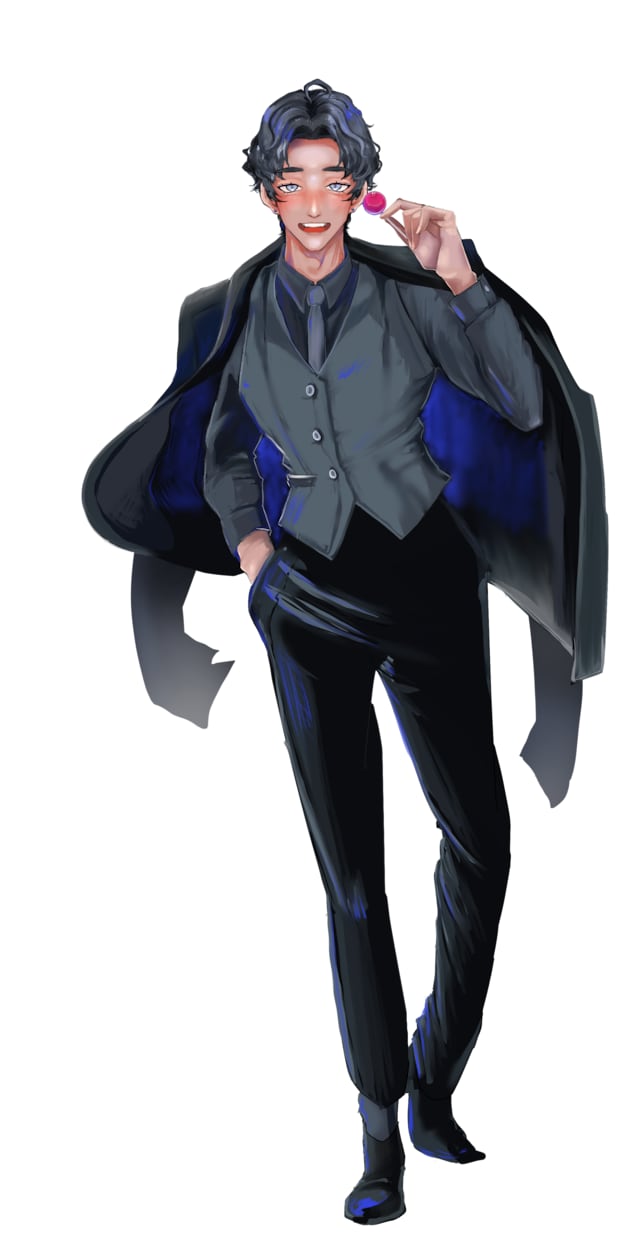 IRIAM向け【新規限定】スターターパック描きます IRIAM配信向けの立ち絵(全身)＋ミニキャラパック イメージ4