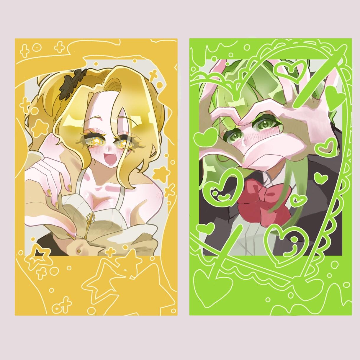 アイコンや立ち絵、一枚絵など描きます ♡貴方の「可愛い」をイラストにします！♡ イメージ9