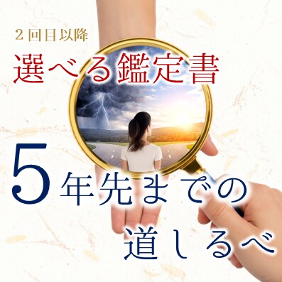 リピート用鑑定書｜ジャンルを選択していただきます あなたがいちばん気になっているテーマを整理します イメージ1