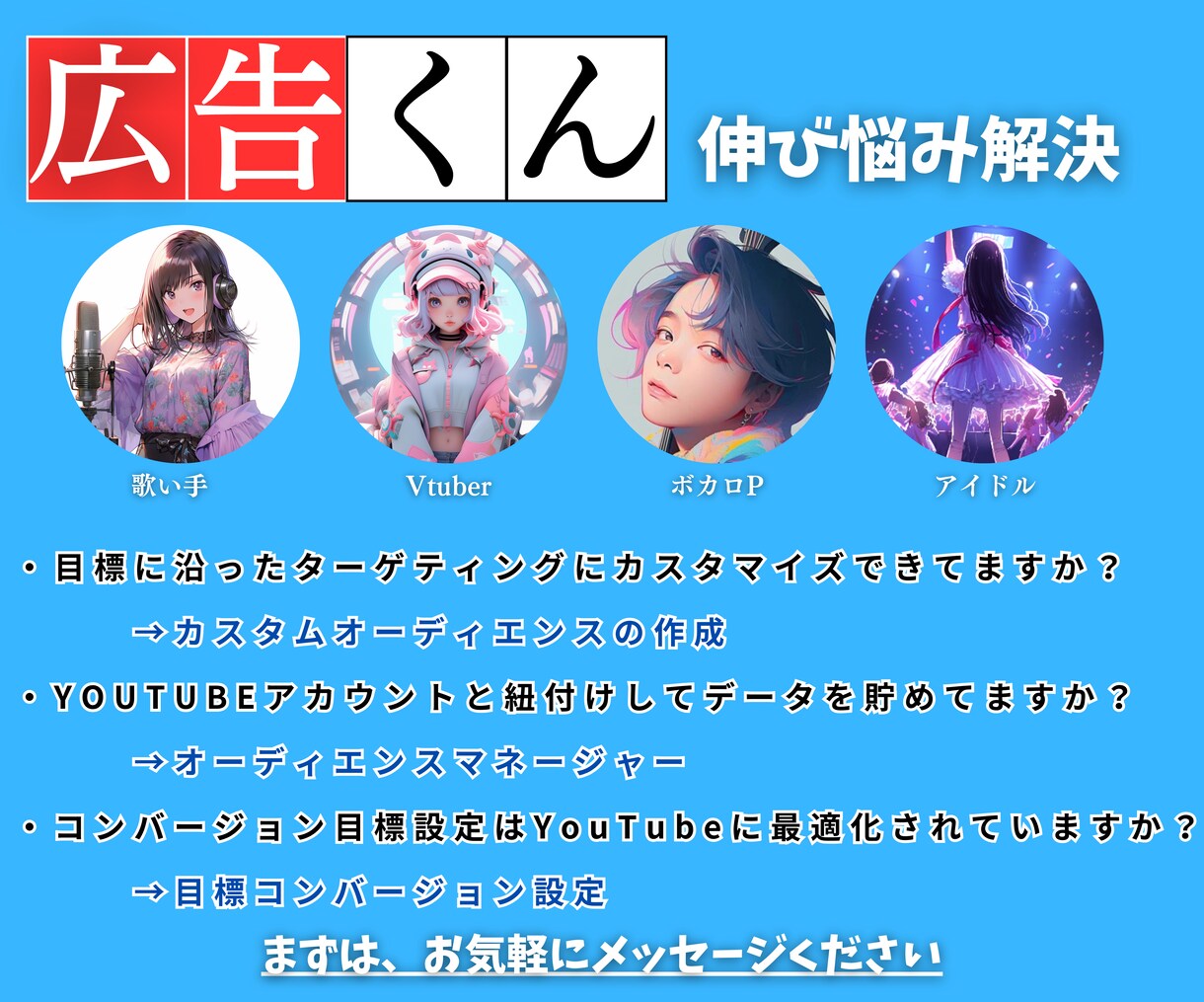 YouTube広告【動画の再生回数調整】いたします 気軽に始められるよう1再生1円以下で再生数を調整いたします! イメージ5