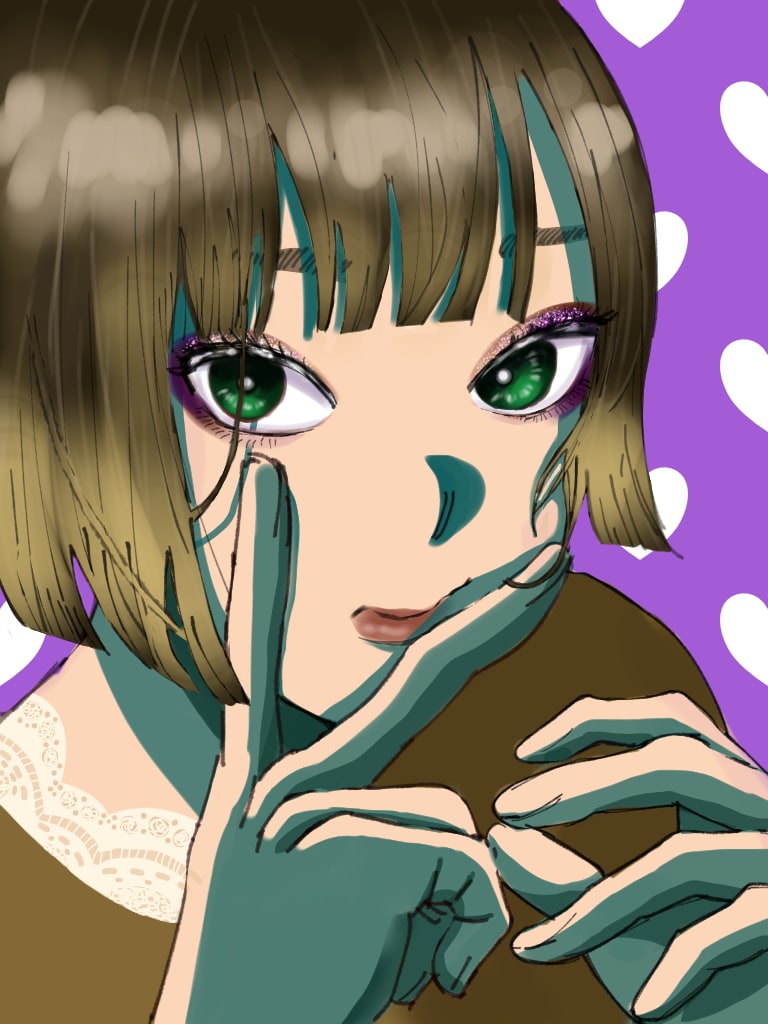 アイコン描きます 女の子が得意で、厚塗りでレトロテイストなイラストです。 イメージ1