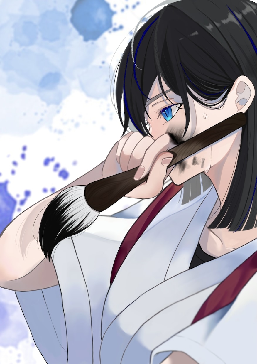 爽やか！かっこいいアイコン・イラストお描きします 青春の一瞬や、グッとくるようなカッコイイあの一瞬をあなたへ イメージ1