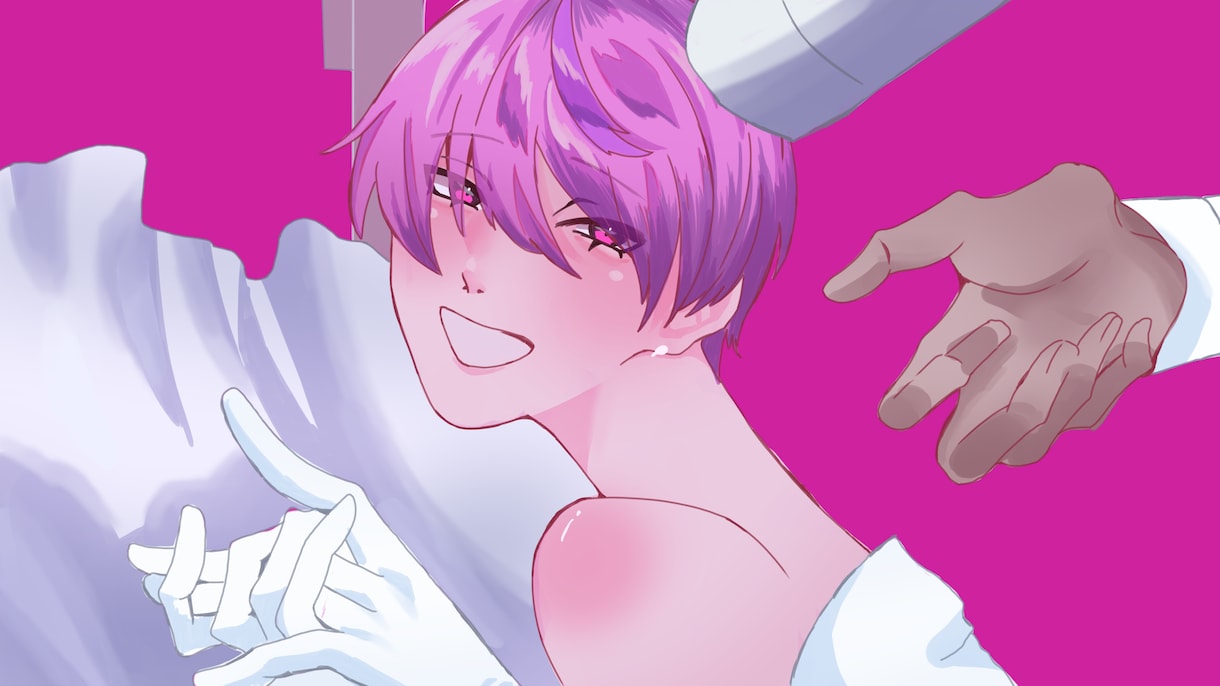 歌ってみたサムネイルや一枚や絵立ち絵描きます 厚塗りにて歌ってみた立ち絵、一枚絵描きます。 イメージ1