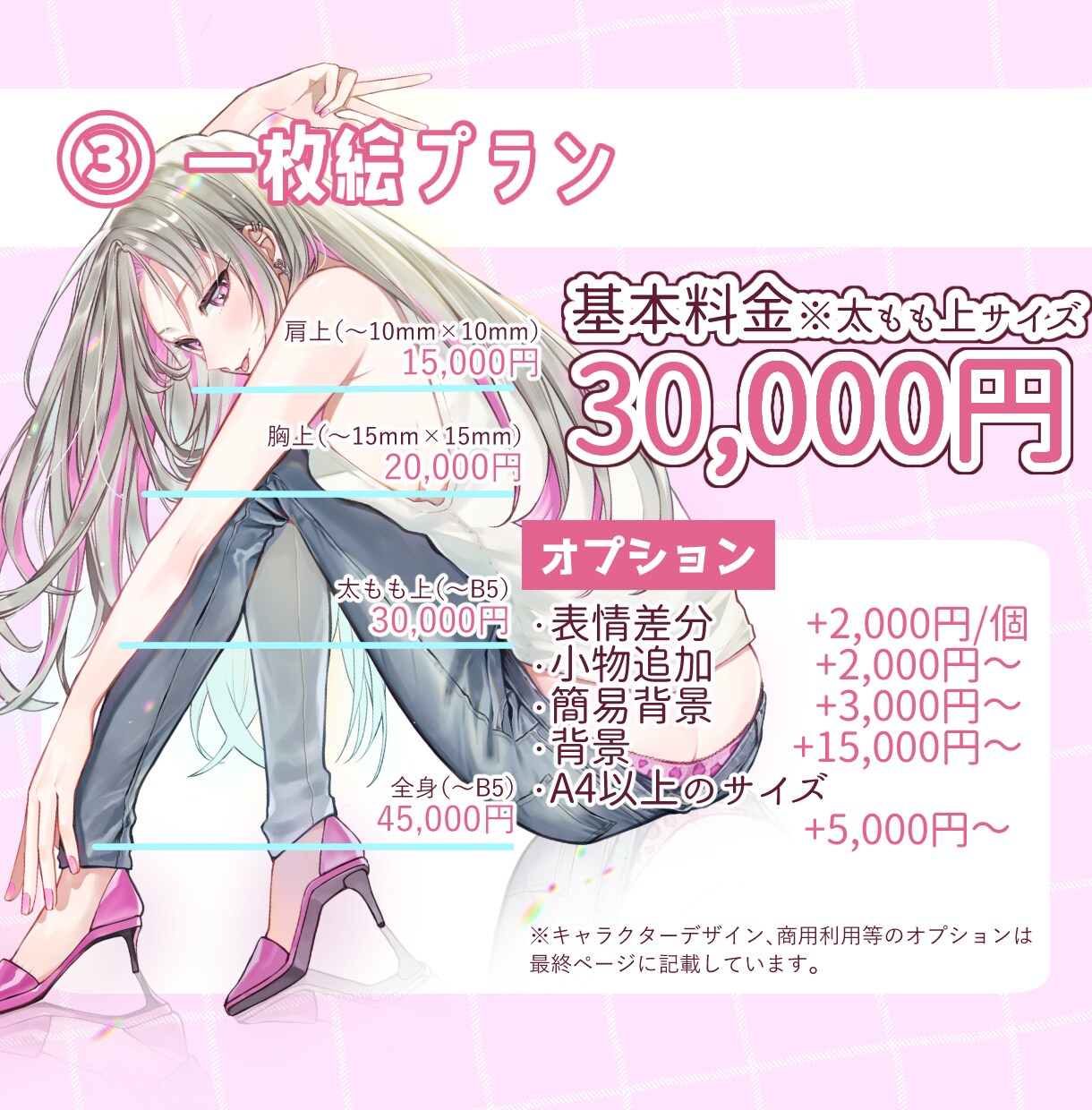 SNS発信やグッズに！ご希望のイラスト描きます 商用OK！立ち絵や一枚絵、グッズ用イラスト、漫画制作など！ イメージ4