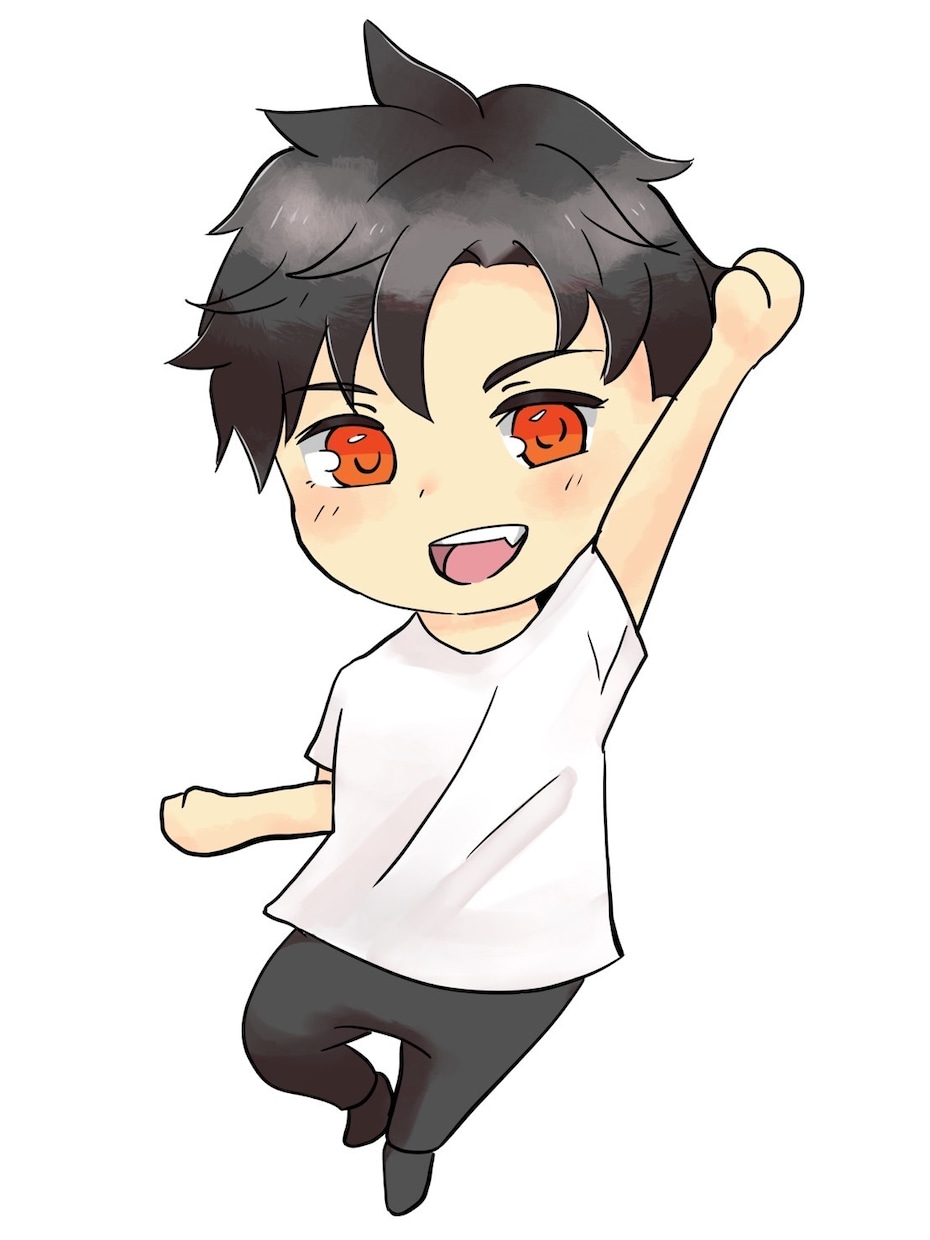 あなただけのSDキャライラストを作成します YouTubeやSNSで活動したいけど素材で困っている方へ！ イメージ1
