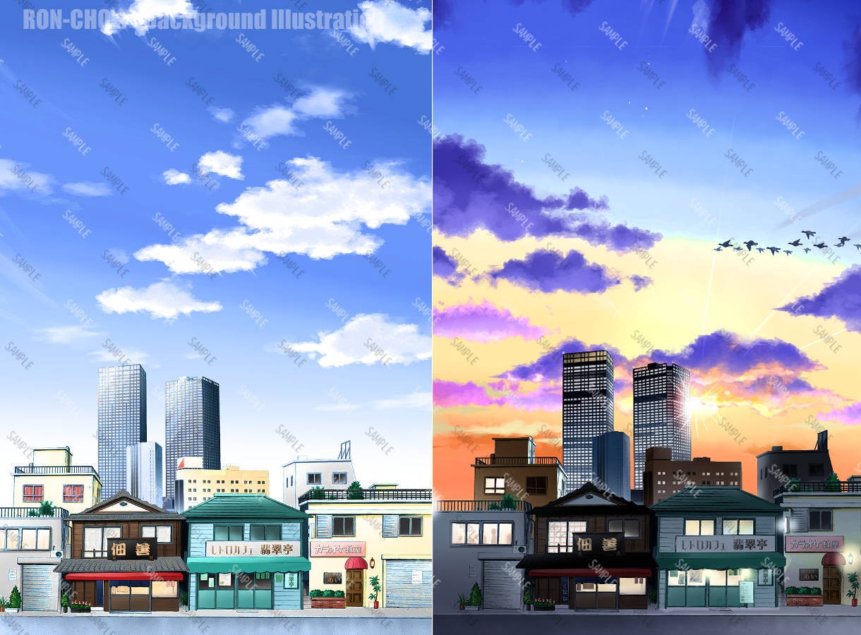 1-2ケ月納品・オリジナル背景お描きいたします 漫画家アシ歴10年以上のイラストレーターが背景を描きます！ イメージ2