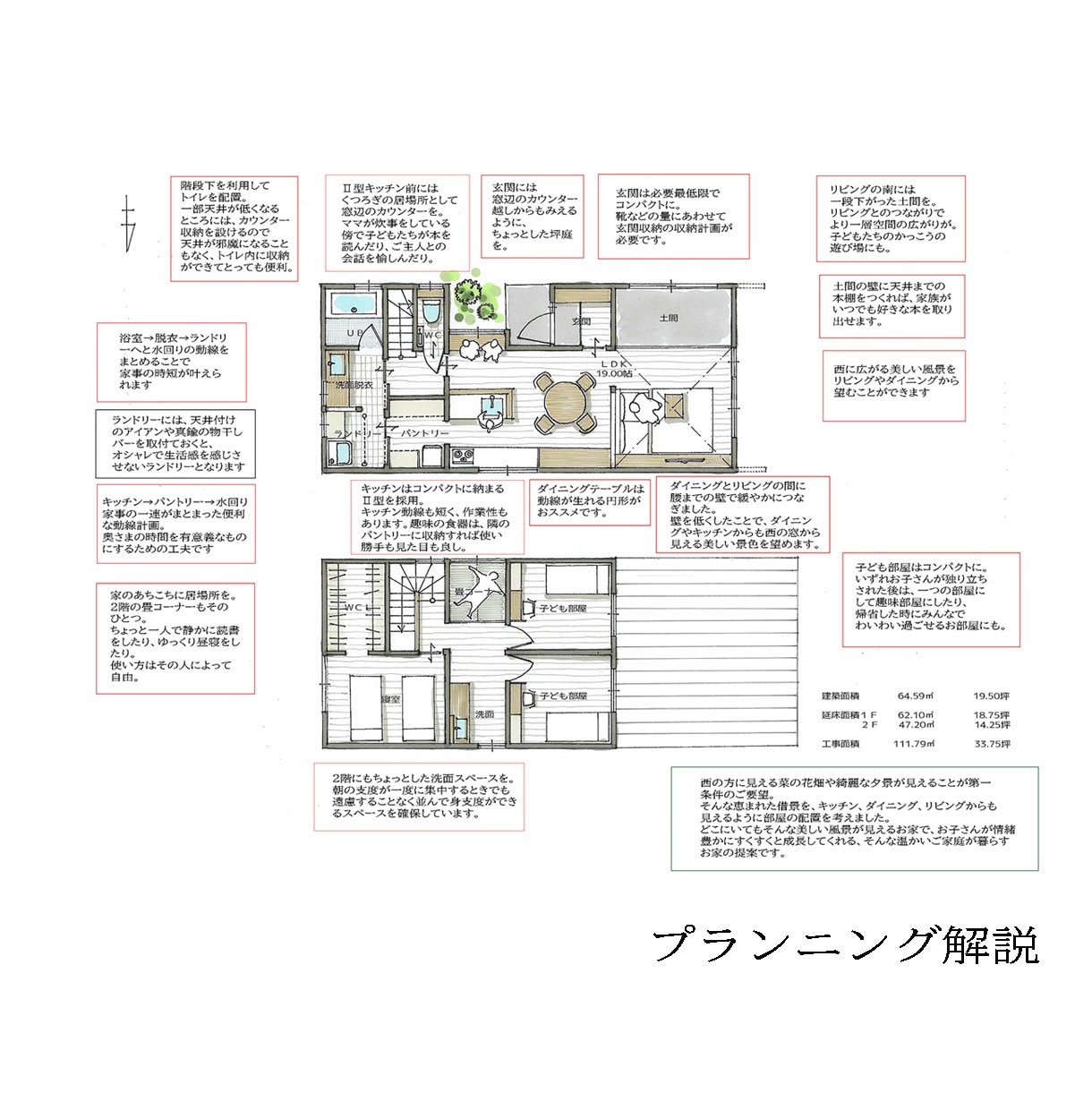 暮らしやすく居心地いい間取りをプランニングします 後悔のない家づくりに！あなたを全力サポート イメージ6
