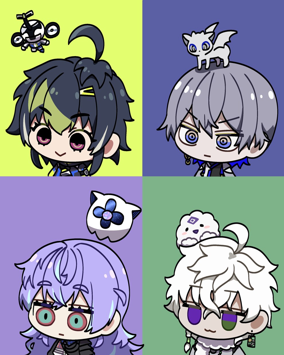 キャラクターアイコン描きます もちっとしたデフォルメキャラアイコンお求めなら イメージ1