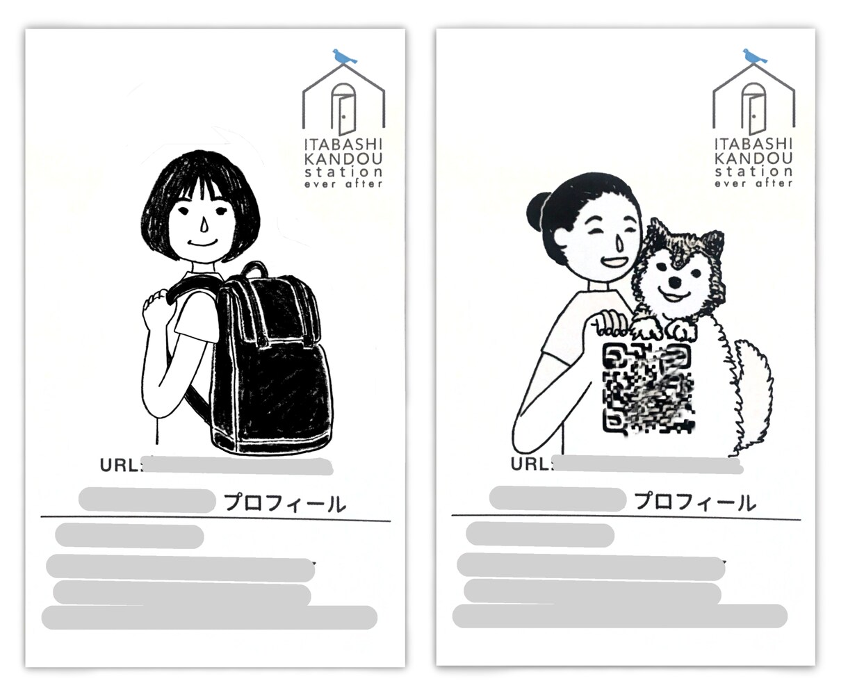 ユルかわいい似顔絵を描きます 【オリジナリティある名刺やアイコンにどうぞ】 イメージ6