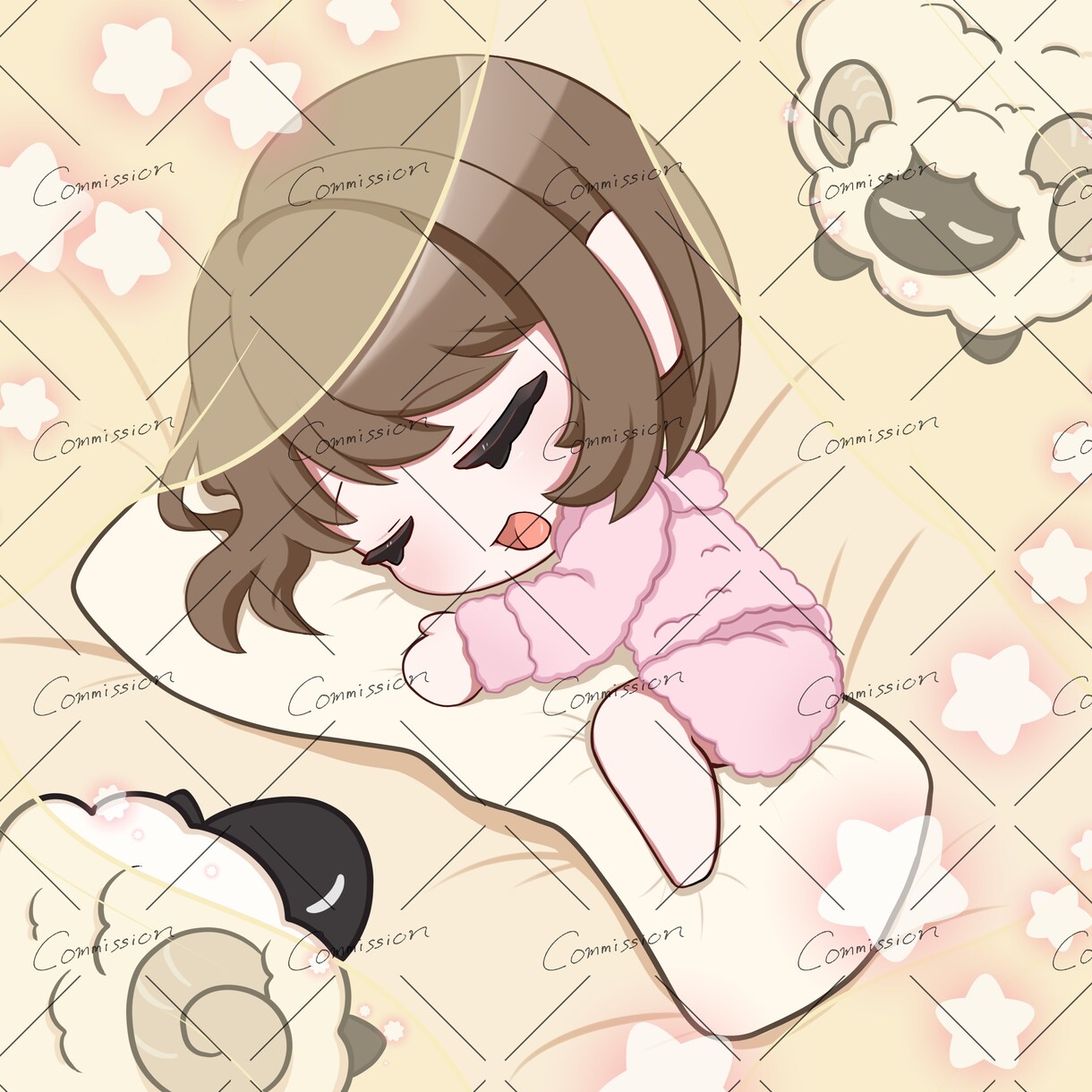 最短即日！デフォルメ(SD)イラスト描きます 活動者応援！嬉しい《初回特典付き》 イメージ8