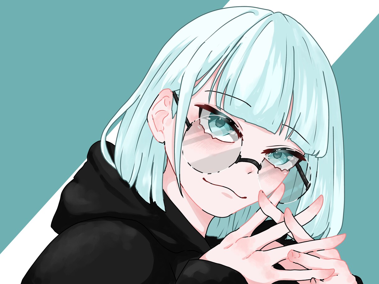 納得いくまで修正します SNS用アイコン制作きゅるきゅるなイラスト描きます イメージ3