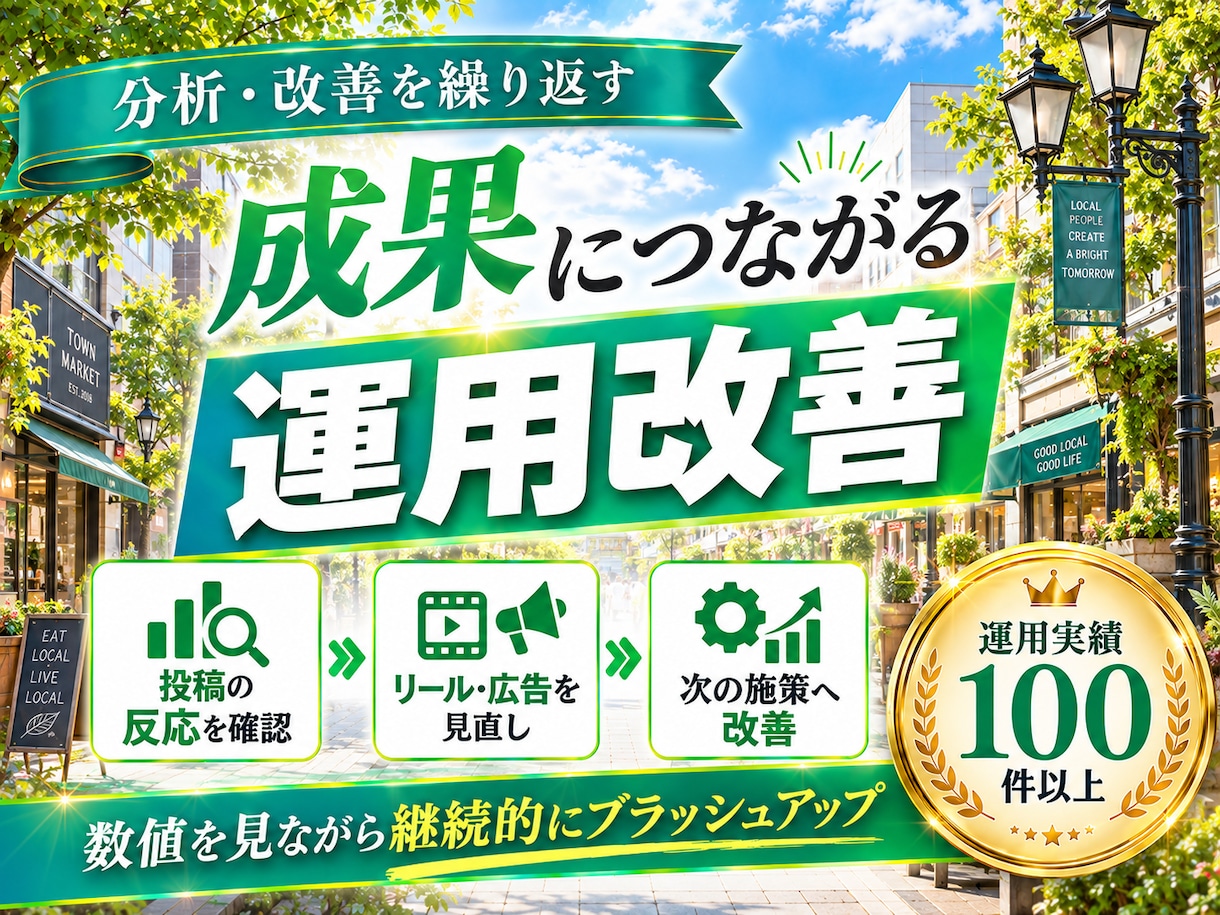 地域で選ばれるInstagram運用をいたします 「地域集客・来店」に強いInstagram運用 イメージ9
