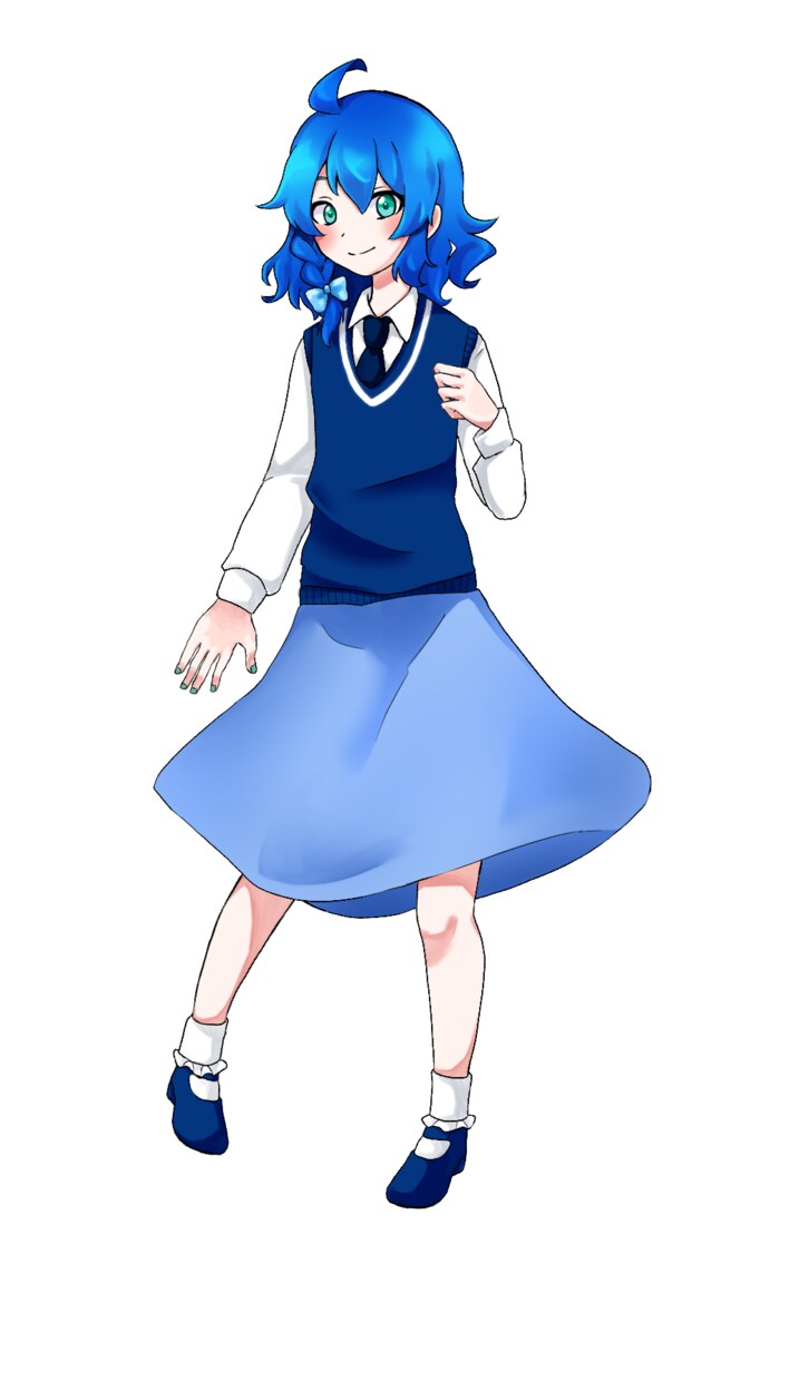 あなたの思うキャラデザ、立ち絵を作成をします こんな子 作りたいけど、自分じゃ描けない…というときに！ イメージ9