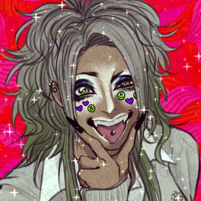 ギャル！SNSアイコン、ヘッダー承ります グッズ制作用イラスト、キャラクターデザインもお任せください！ イメージ6