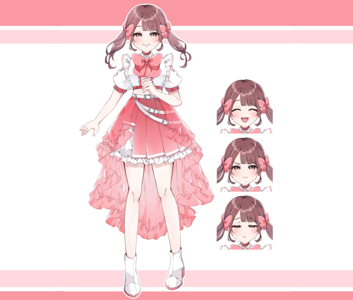 サムネイルやキャラシート、アイコンなど作成します ポップで明るい、可愛らしいイラストを作成します！ イメージ3