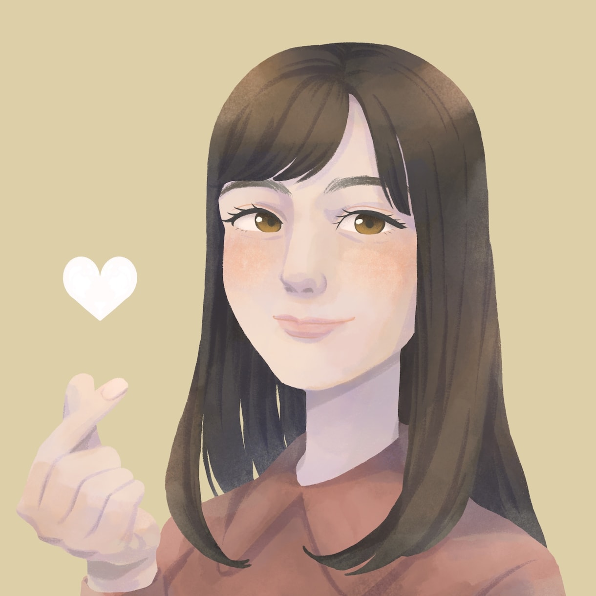 商用可！ふんわりタッチの似顔絵をお描きします ちょい似せだから名刺やアイコンなど幅広い用途に最適！ イメージ2
