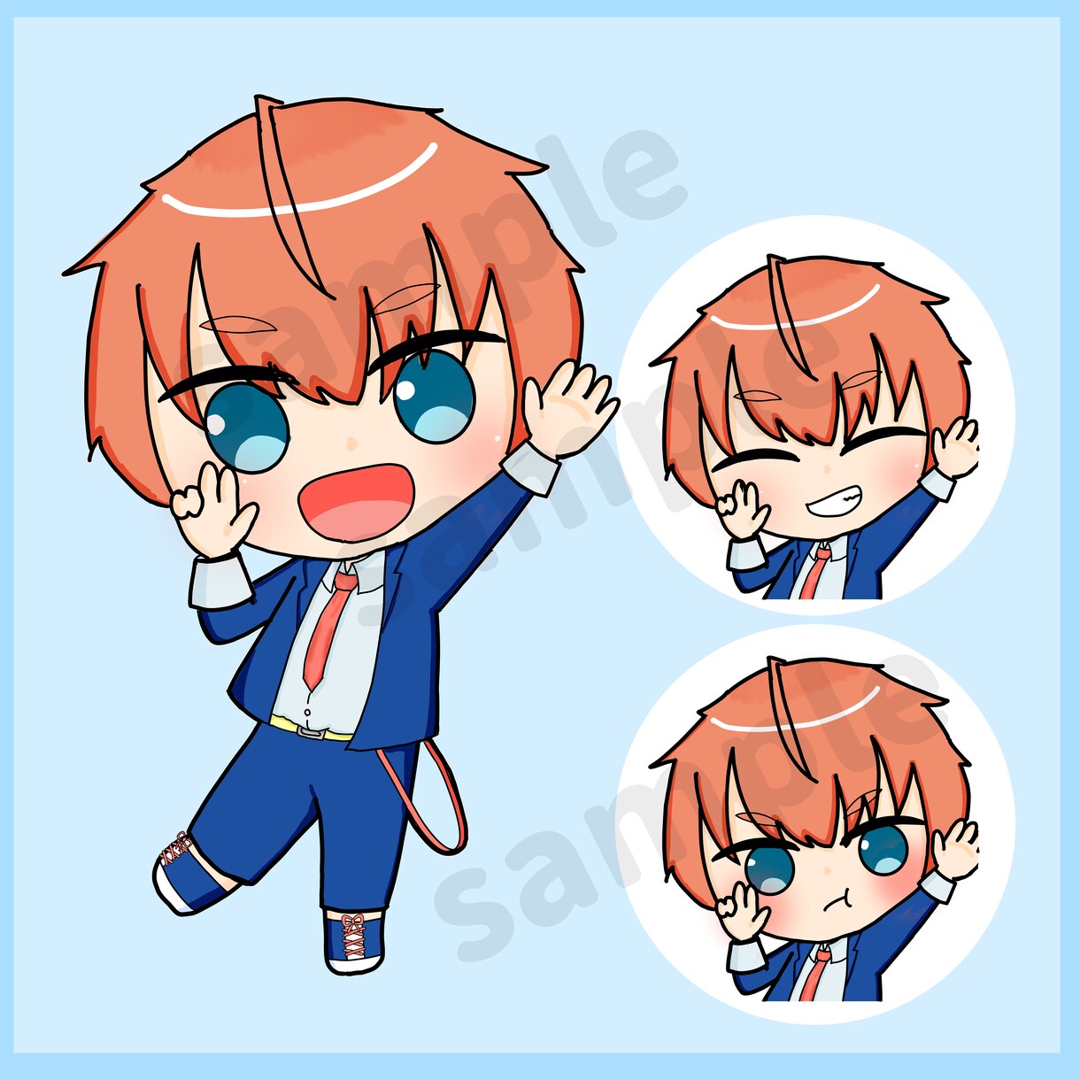 かわいいミニキャラクター描きます SNSや立ち絵に使えるかわいいミニキャラクター描きます！ イメージ4