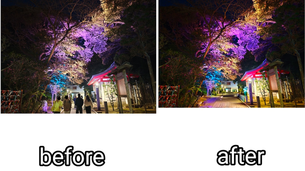 写真加工します 写真を美しく色鮮やかに加工します イメージ4