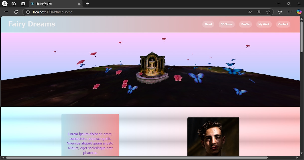WebGLで動くサイトをデザインします Three.js×Shaderによる動的なWeb制作 イメージ1