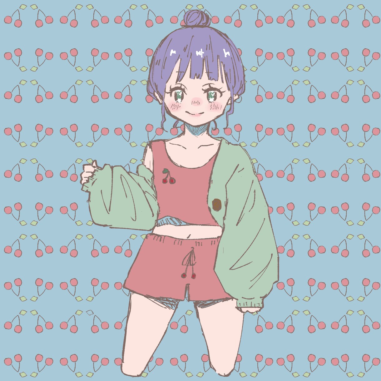 SNS用アイコン制作します ちょっと癖のある塗り方と女の子 イメージ4
