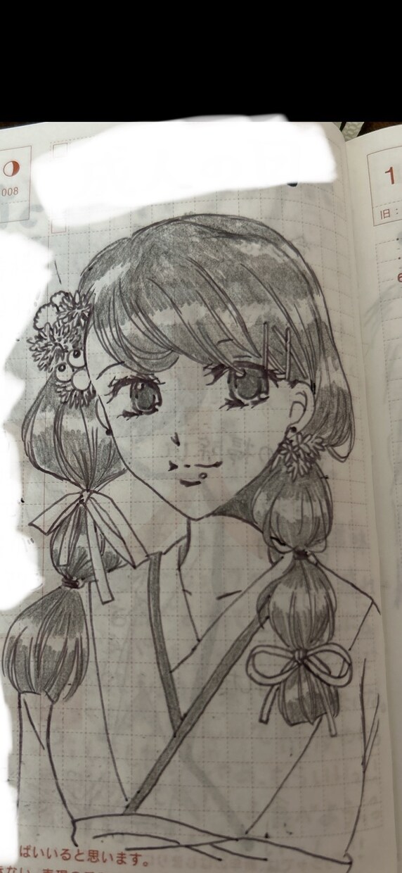 少女漫画風の絵を描きます かわいい女の子の絵が得意です！ イメージ3