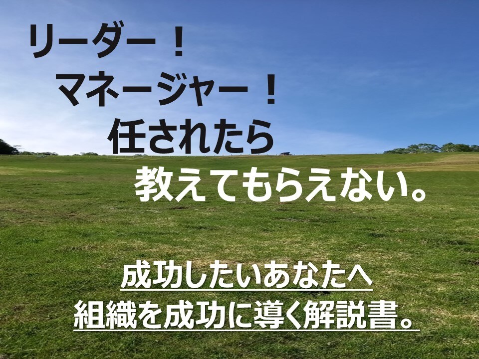 若きリーダー、苦悩マネージャーの思考の幅を拡げます こんな時代だからこそ、個性を活かしたリーダーシップを発揮！ イメージ1