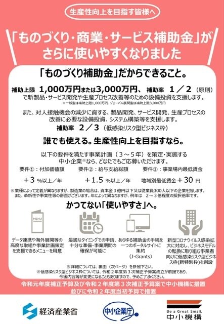 一般型のみ！ものづくり補助金事業計画書を手伝います さっぱりわからない！まとまらない！書けない！お気軽にご相談を イメージ2
