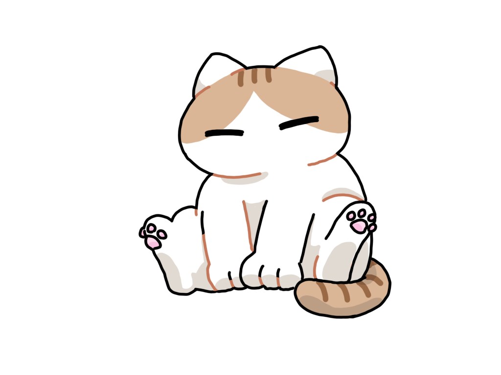 猫ちゃんをキャラクターに！可愛いイラスト作成します だいすきな猫ちゃんがゆるかわポップなキャラクターに！ イメージ4