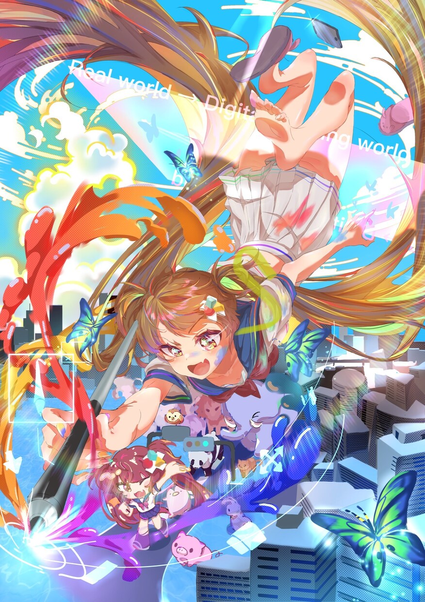かっこいいイラストも可愛いイラストもお描きします 受賞歴あり！将来的に見込みある中学生に依頼してみませんか？ イメージ1