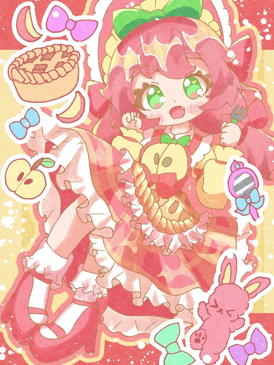 ゆめかわいい世界観でイラストを描きます ゆめかわいい世界に連れて行きます イメージ4