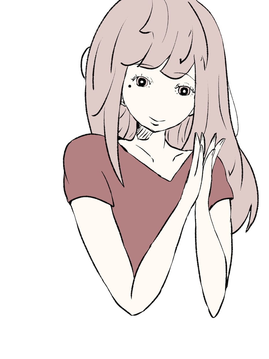 可愛くオシャレなイラスト描きます 水彩、アニメ塗りと選べます！ご希望通りに。 イメージ2