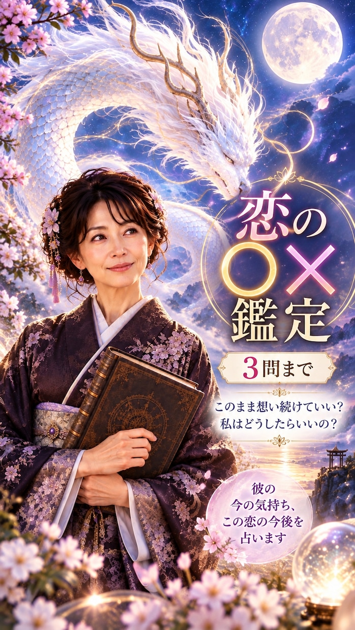 彼の今の気持ちと、この恋の今後を占います このまま想い続けていい？私はどうしたらいいの？ イメージ1