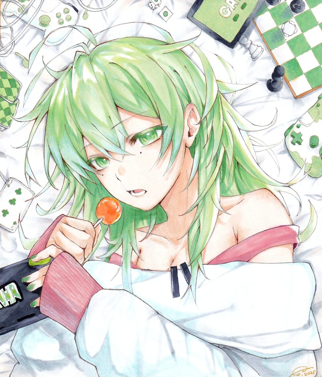 コピックでデジタル風なイラストを描きます 『あなたの好き』を『形』にしてみませんか？ イメージ4