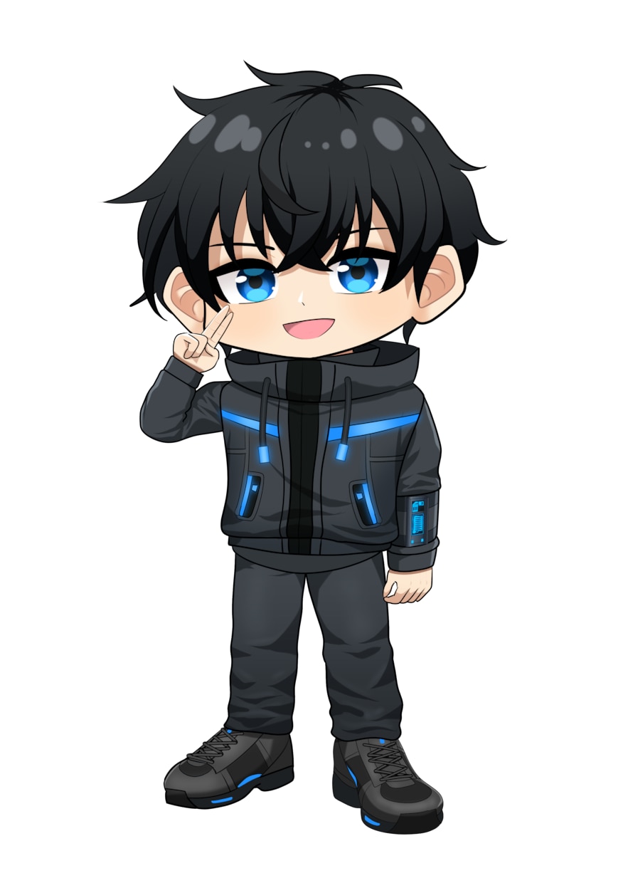 商用OK｜Vtuber向け可愛い立ち絵を制作します ふんわり可愛い絵柄でキャラを丁寧に形に イメージ8