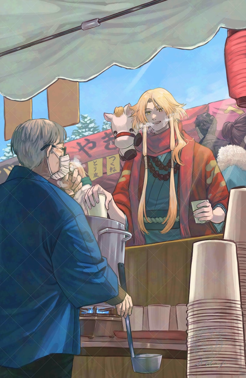 物語を想像したくなる絵を描きます 生き生きとしたキャラクターを描きます イメージ1