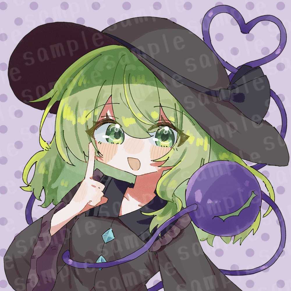商用利用OK！ゆるかわいいアイコンイラスト描きます SNSアイコンへぜひ！ふんわり手描きイラスト描きます！ イメージ1