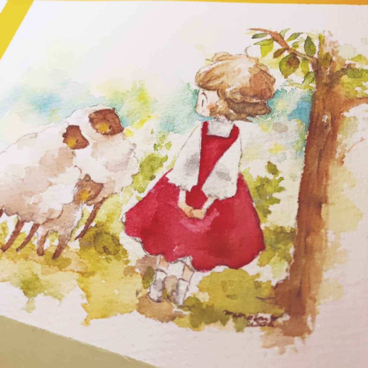 チラシ、ポスター、本の挿絵（表紙絵）描きます 広告チラシや本にほんわか水彩イラストで彩りを加えます。 イメージ3