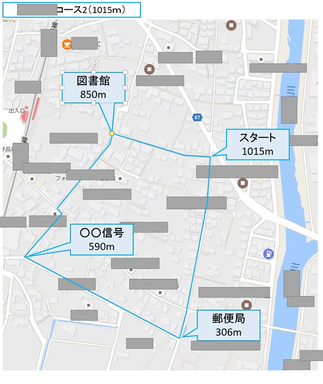 マラソンランナーへ　あなたの練習コースを作成します 毎日の練習でペースを確認することが大切！練習コースを作ります イメージ1