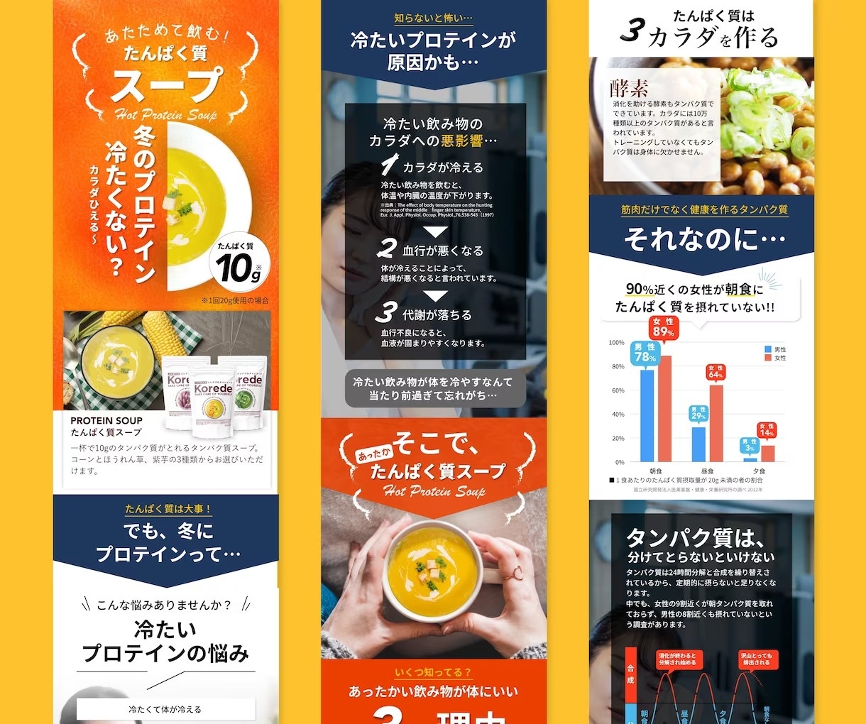 現役デザイナーがペライチで格安LP制作します LPの構成からデザインまで請け負います！ イメージ2