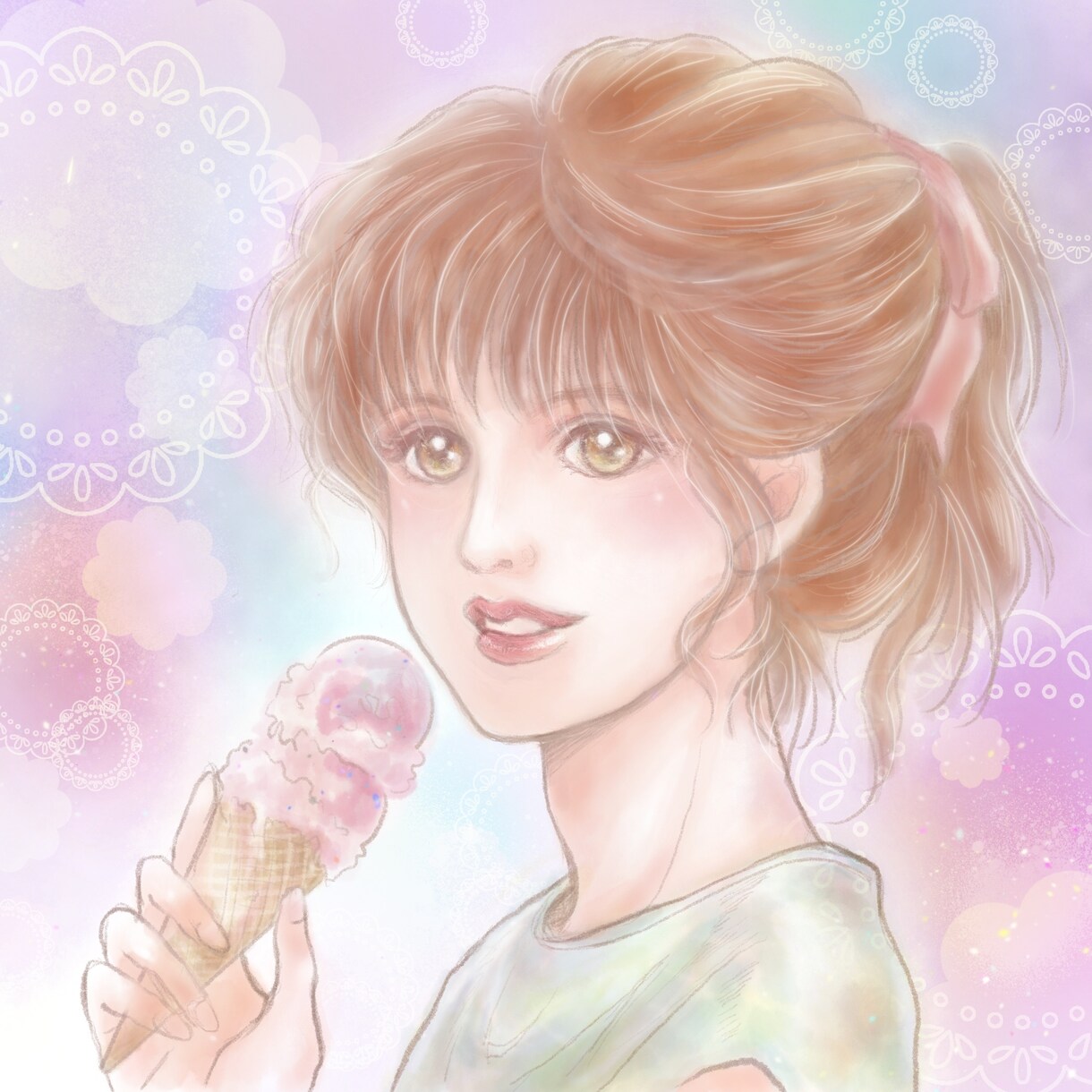あなたのアイコンを作成します 好印象を与える！世界にひとつだけの似顔絵アイコン描きます イメージ10