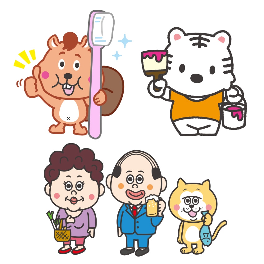 キャラクターデザインします マスコットキャラクターを作成しませんか？ イメージ4