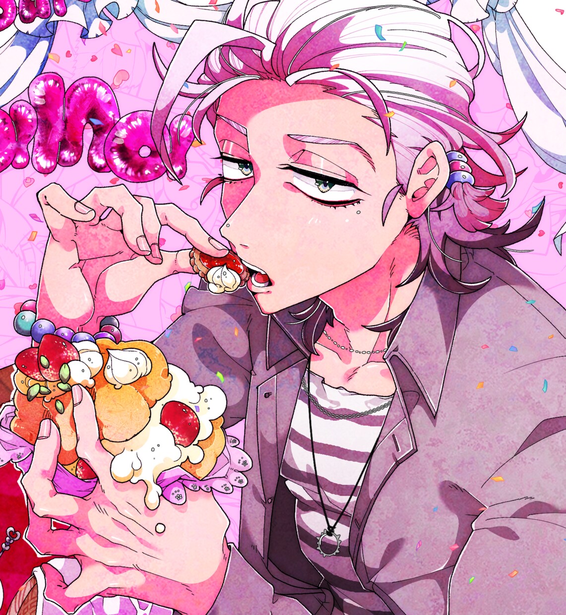パキッとカラフルな絵柄でアイコンを描きます 思わず目を惹く！そんなアイコンorヘッダー描きます！ イメージ6