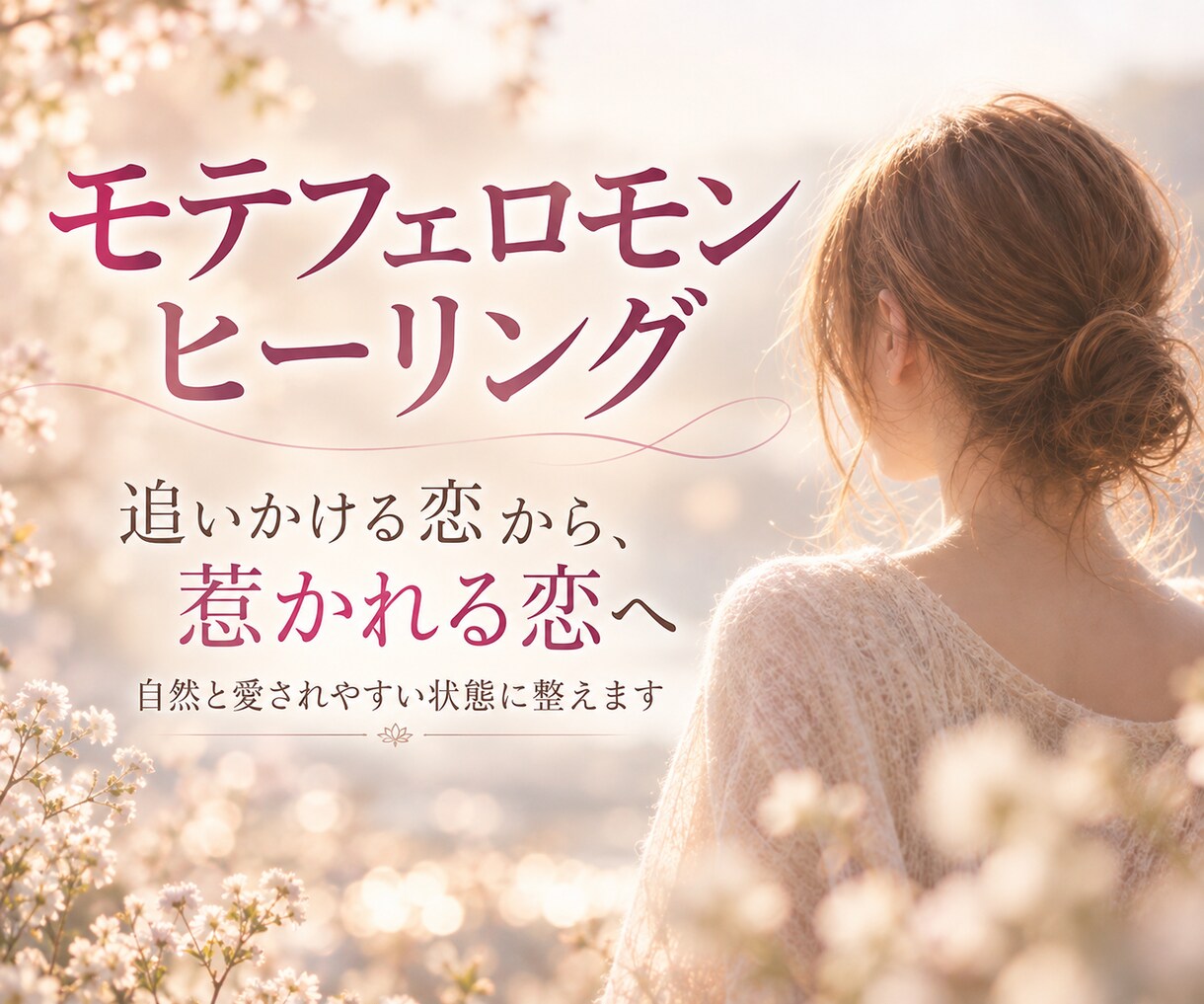モテフェロモンヒーリングで愛され体質に整えます 自然に愛されやすい状態へ整えていきます。 イメージ1