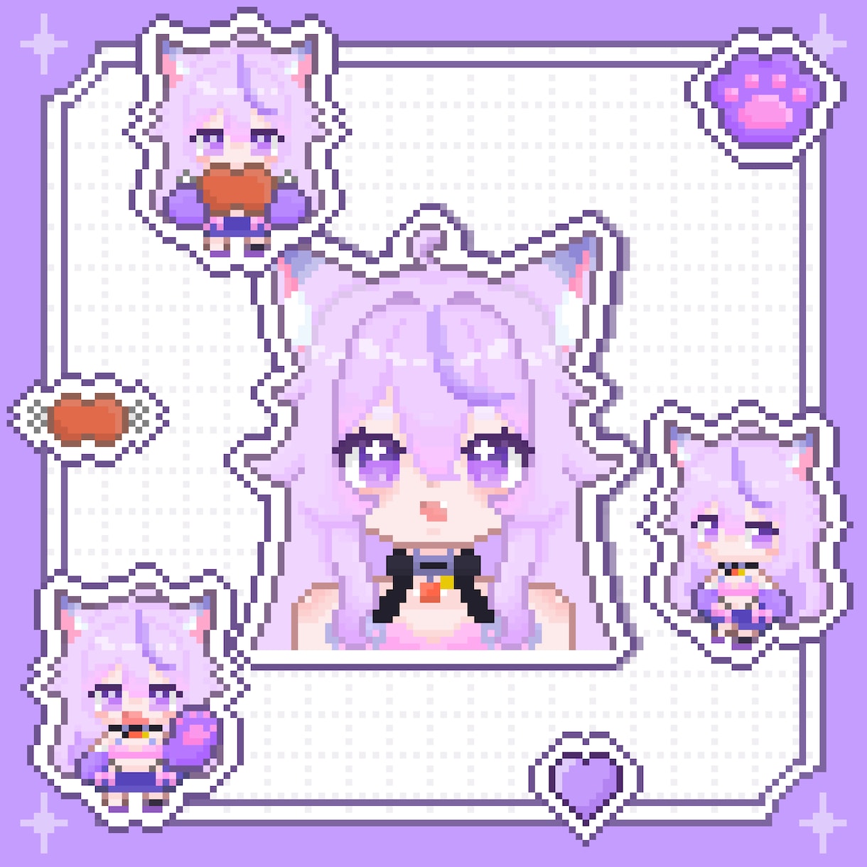 あなただけのドット絵を制作します 即日納品も可能です(๑°ㅁ°๑) イメージ7