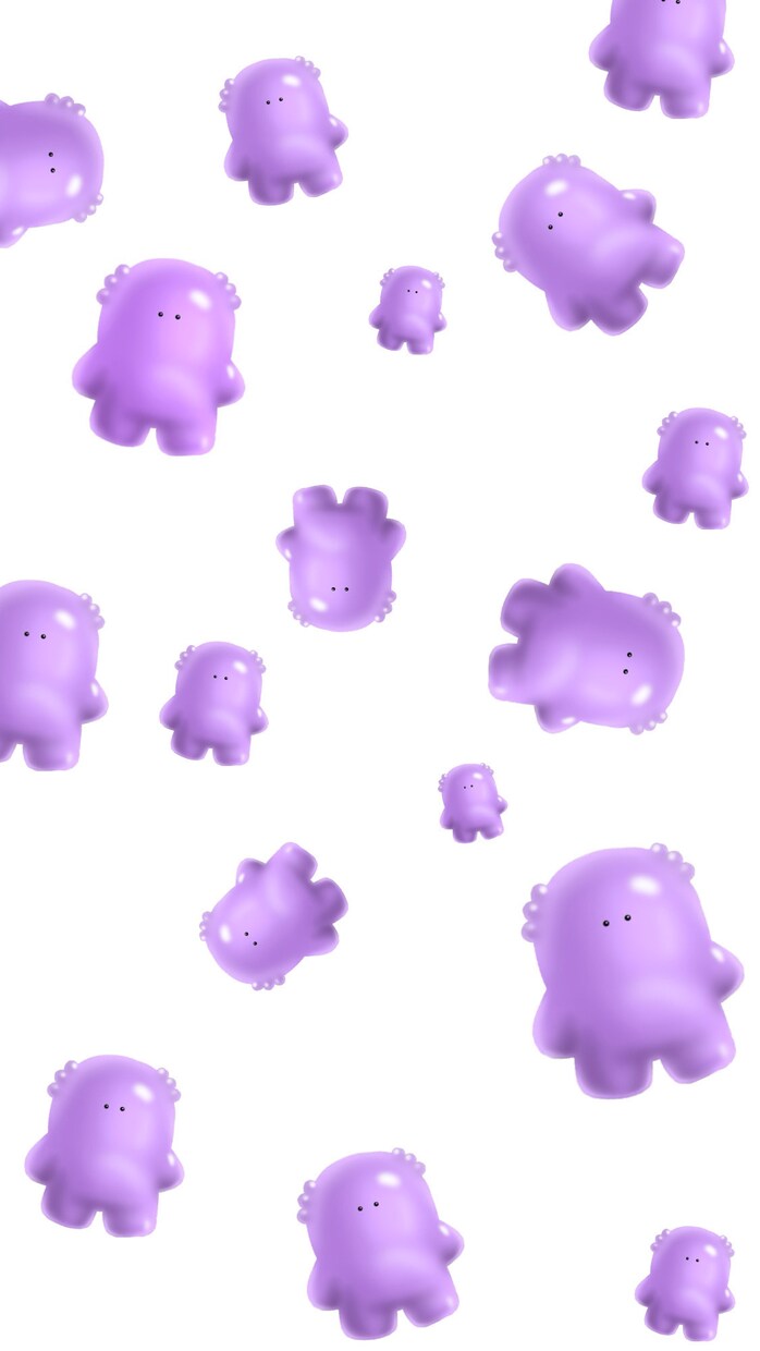 ぷっくりかわいいシンプルなイラスト描きます シンプルだけど他とは違うぷるぷるぷっくりでかわいいイラスト！ イメージ3