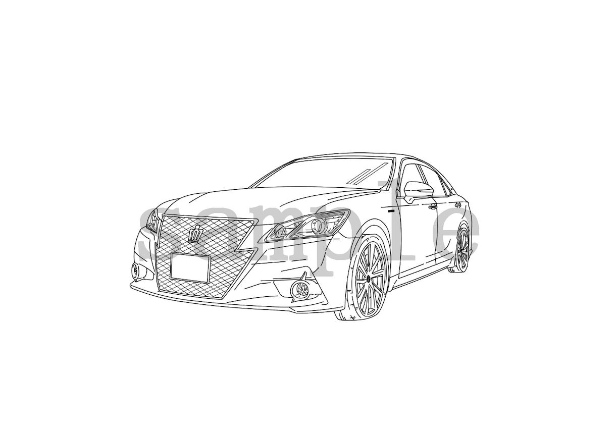 世界にひとつだけの「愛車イラスト」制作いたします 一枚一枚写真を見てでの手書きです。 イメージ5