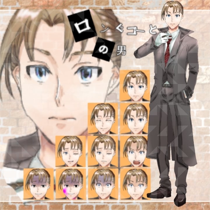 最短1日！キャラクター立ち絵描きます ご希望であれば差分(喜怒哀楽)4種おつけします！ イメージ5