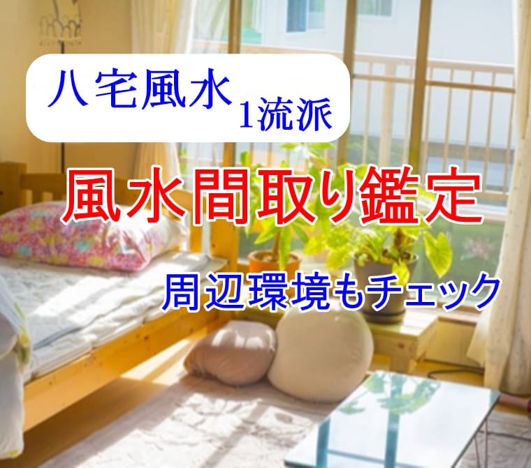 開運✨️◇風水1流派で間取り鑑定します 《生年月日》方位の吉凶・周辺環境確認、家具のレイアウトご相談 イメージ1