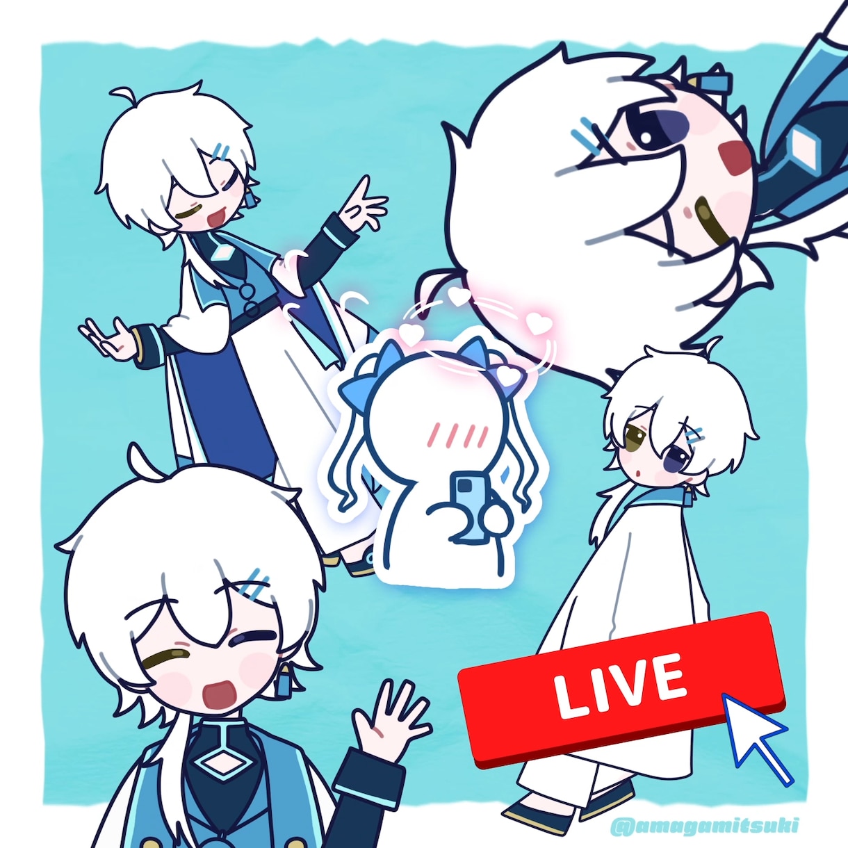 Shorts向けデフォルメアニメーション制作します MVからアニメまで！楽曲に合わせたストーリー構成も提案します イメージ1