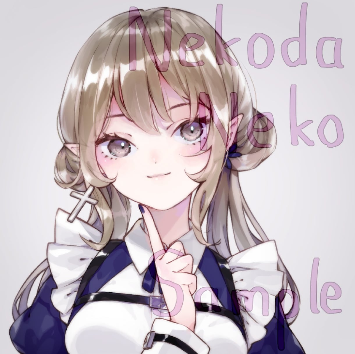 繊細な絵柄でかわいい女の子のアイコンを作成します 短納期ハイクオリティで対応いたします。 イメージ8